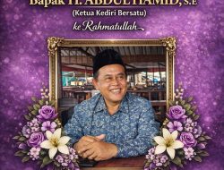 Berita Duka: Ketua Umum Kediri Bersatu Batam, Haji Abdul Hamid, S.E. Wafat